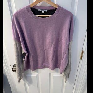 The cashmere project Purple and Gray Cashmere sweater Size L